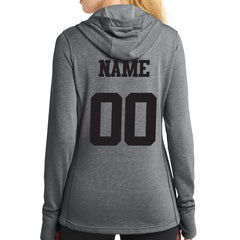 Jr Sabers Women's PosiCharge® Tri-Blend Wicking Fleece Hoodie