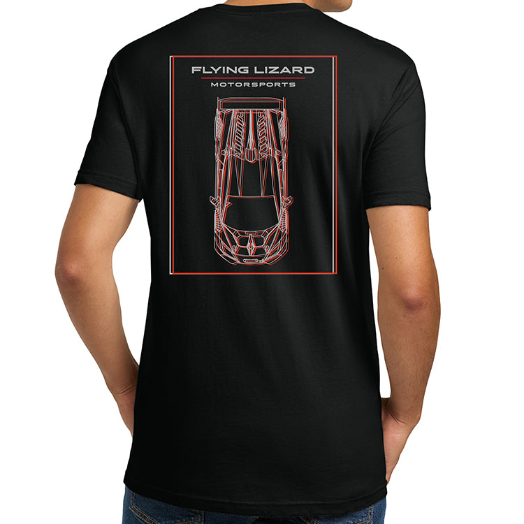 FLM Lambo Outline Tee