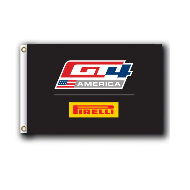 GT4 Logo Fan Flag