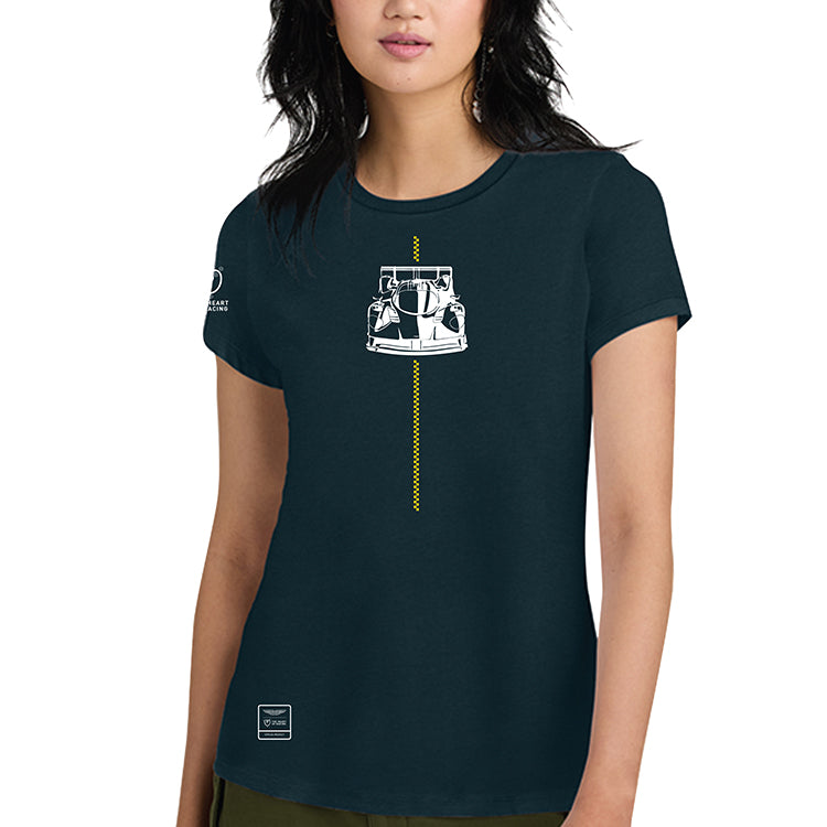 Heart of Racing Ladies Stripe Tee