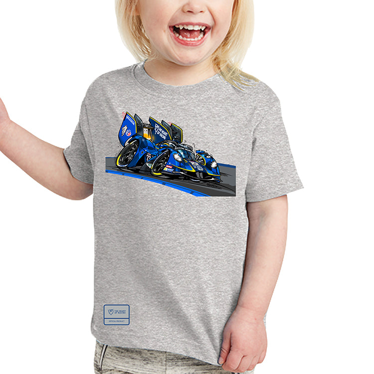 Heart of Racing Toon Toddler Shirt