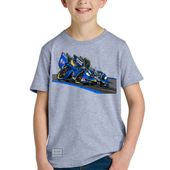 Heart of Racing Toon Youth Tee