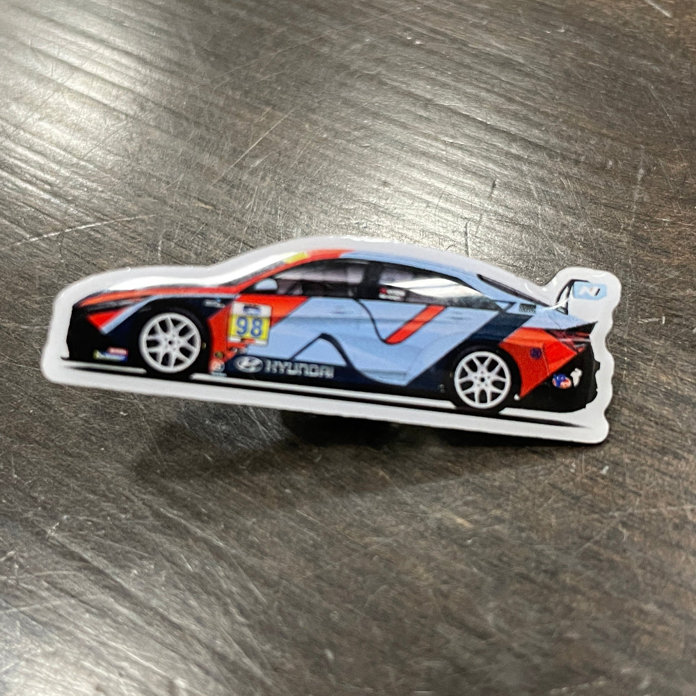 Hyundai N BHA Elantra Lapel Pin