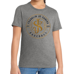Jr Sabers Youth Allmade Tri-Blend T-Shirt