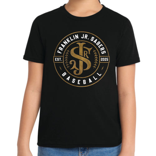 Jr Sabers Youth Allmade Tri-Blend T-Shirt