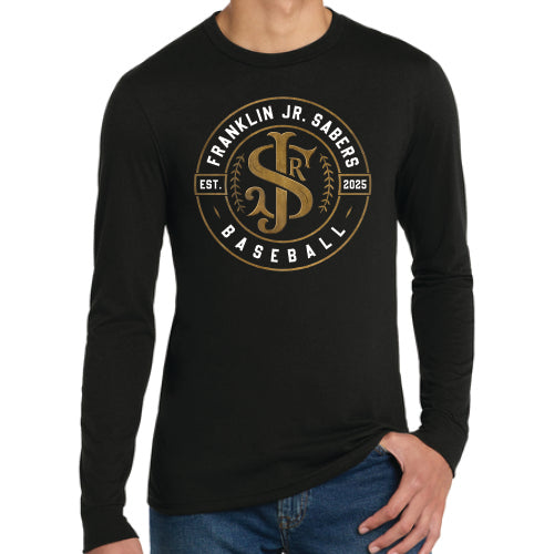 Jr Sabers Adult District® Perfect Tri® Long Sleeve Tee