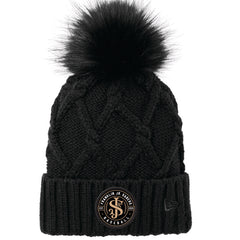 Jr Sabers Cap - New Era® Faux Fur Pom Beanie