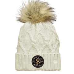 Jr Sabers Cap - New Era® Faux Fur Pom Beanie