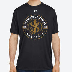 Jr Sabers Adult Under Armour Tech Team T-Shirt