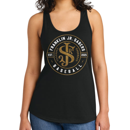 Jr Sabers Next Level® Ideal Racerback Tank