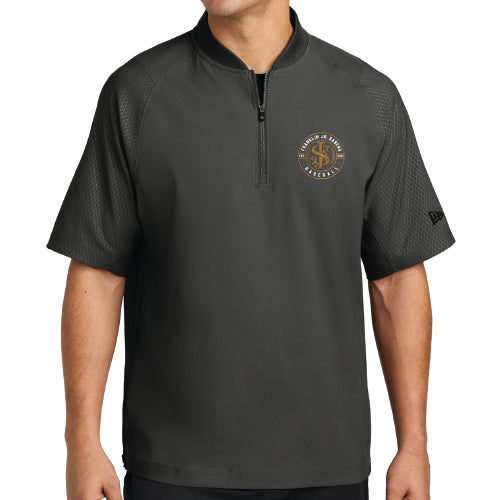 Jr Sabers New Era® Cage Short Sleeve 1/4-Zip Jacket