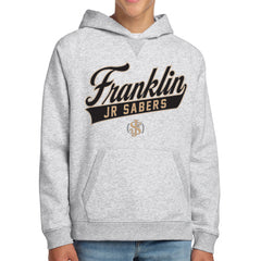 Jr Sabers Youth Champion Power Blend "Franklin"  Pullover Hoodie
