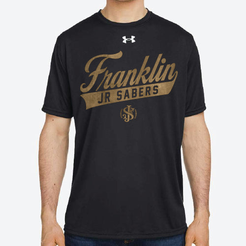 Jr Sabers Adult Under Armour "Franklin" Tech Team T-Shirt