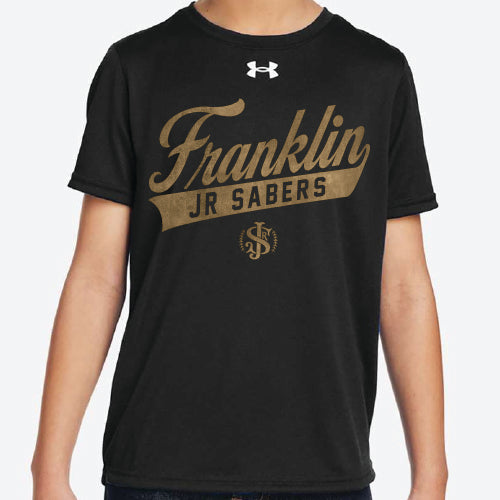 Jr Sabers Youth Under Armour "Franklin" Tech Team T-Shirt