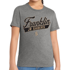 Jr Sabers Youth Allmade Tri-Blend "Franklin" T-Shirt