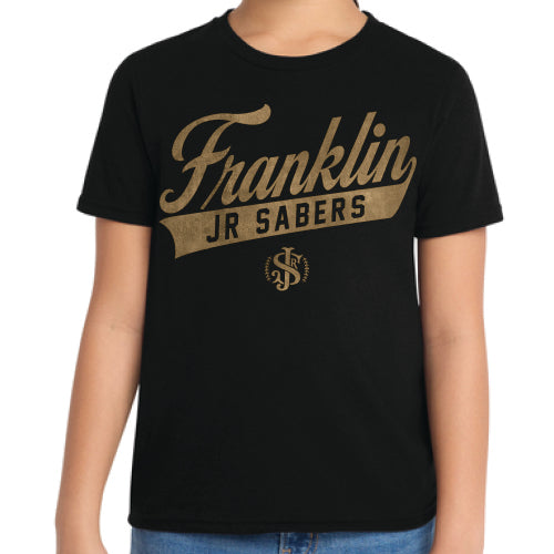 Jr Sabers Youth Allmade Tri-Blend "Franklin" T-Shirt