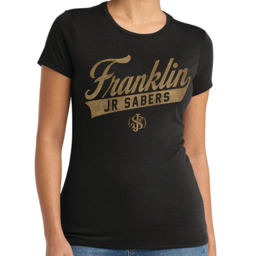 Jr Sabers "Franklin" District® Women’s Perfect Tri® Tee