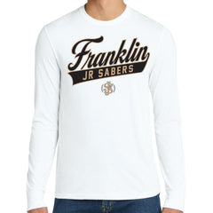 Jr Sabers Adult District® Perfect Tri® "Franklin" Long Sleeve Tee
