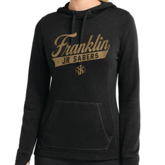 Jr Sabers "Franklin" Women's PosiCharge® Tri-Blend Wicking Fleece Hoodie