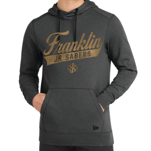 Jr Sabers Adult New Era® Tri-Blend Fleece Pullover "Franklin" Hoodie