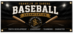 Jr Sabers Custom Team Banner
