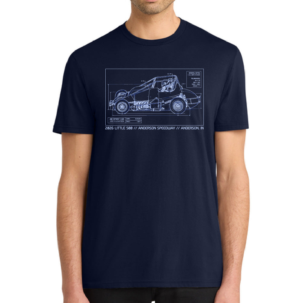 Little 500 Blueprint Tee