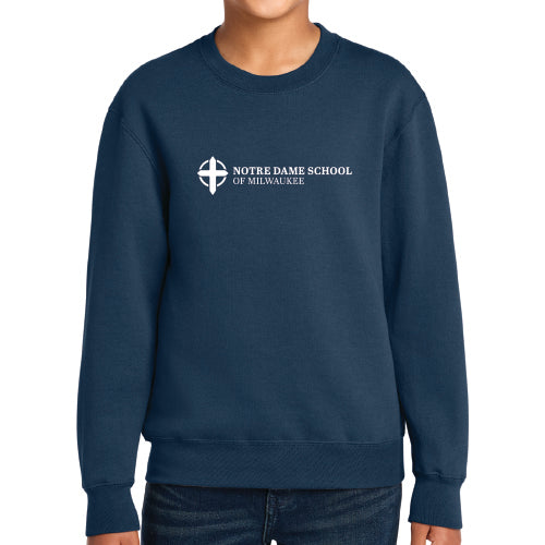 NDSM Youth Core Fleece Crewneck Sweatshirt