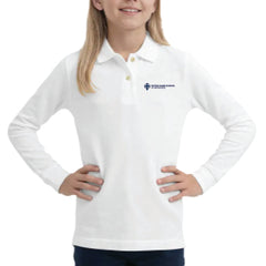 NDSM Youth Superblend Long Sleeve Pique Polo