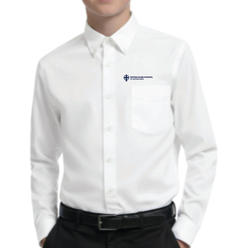 NDSM Youth Long Sleeve Oxford Shirt