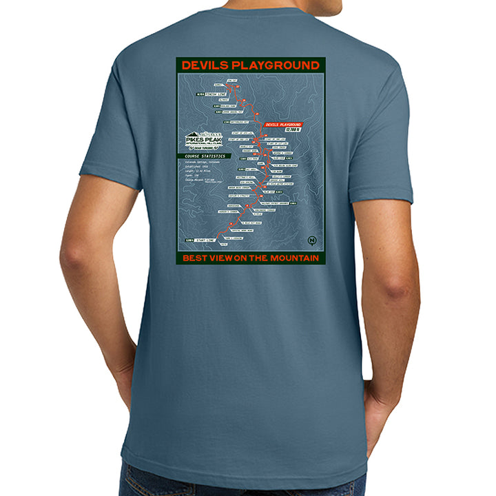 T-shirt Pikes Peak Hill Climb - Colorado - Homme/Femme - Alex Book Racing Art - Neuf