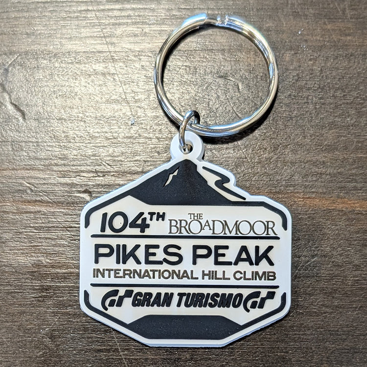 Pikes Peak - 104th Keychain