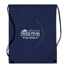 Pikes Peak - Logo Cinch Bag- Navy