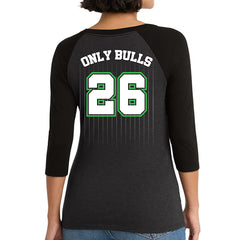 Only Bulls Ladies Ballpark Tee