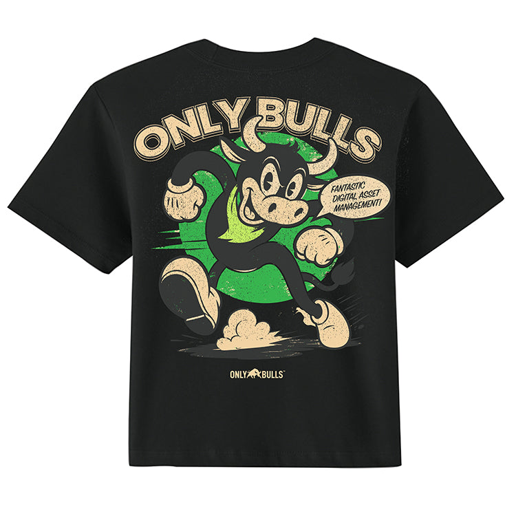 Only Bulls Retro Ladies Boxy Tee