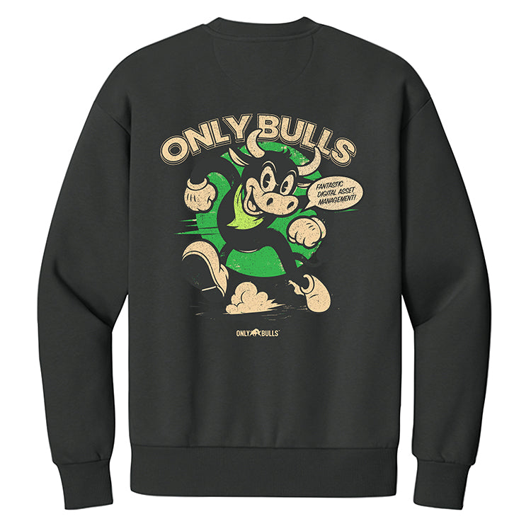 Only Bulls Retro Crewneck Fleece