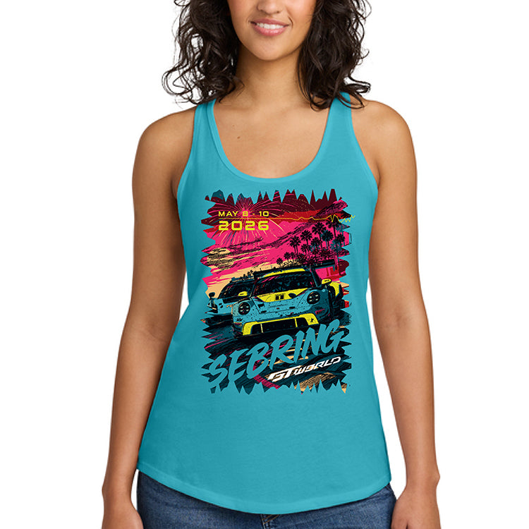 SRO Poster Tee - Sebring - Ladies Tank