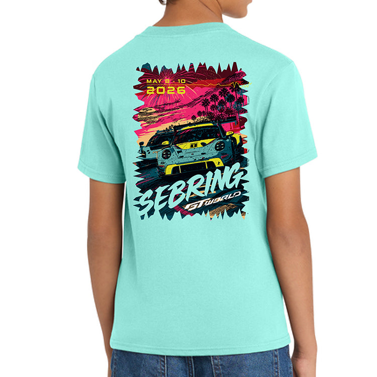 SRO Poster Tee - Youth Sebring