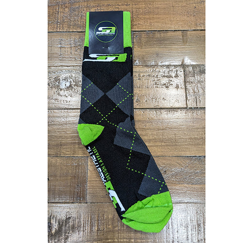 Styled Socks - Argyle Crew