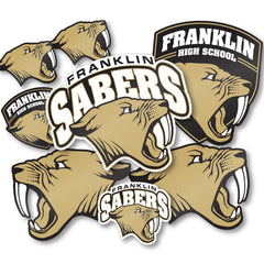 Franklin Sabers Sticker Bundle