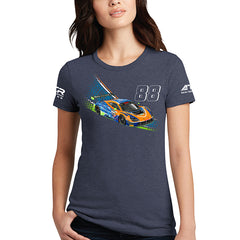 Todd Coleman Racing Ladies Car Tee