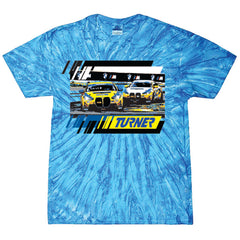 Turner Youth Car Tie Dye Tee