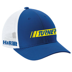 Turner Fitted Hat - Blu/Wht