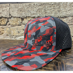 Vasser Sullivan Red Camo Hat