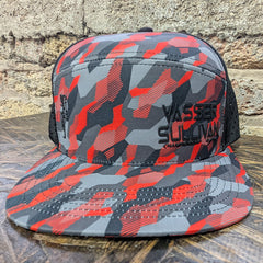 Vasser Sullivan Red Camo Hat