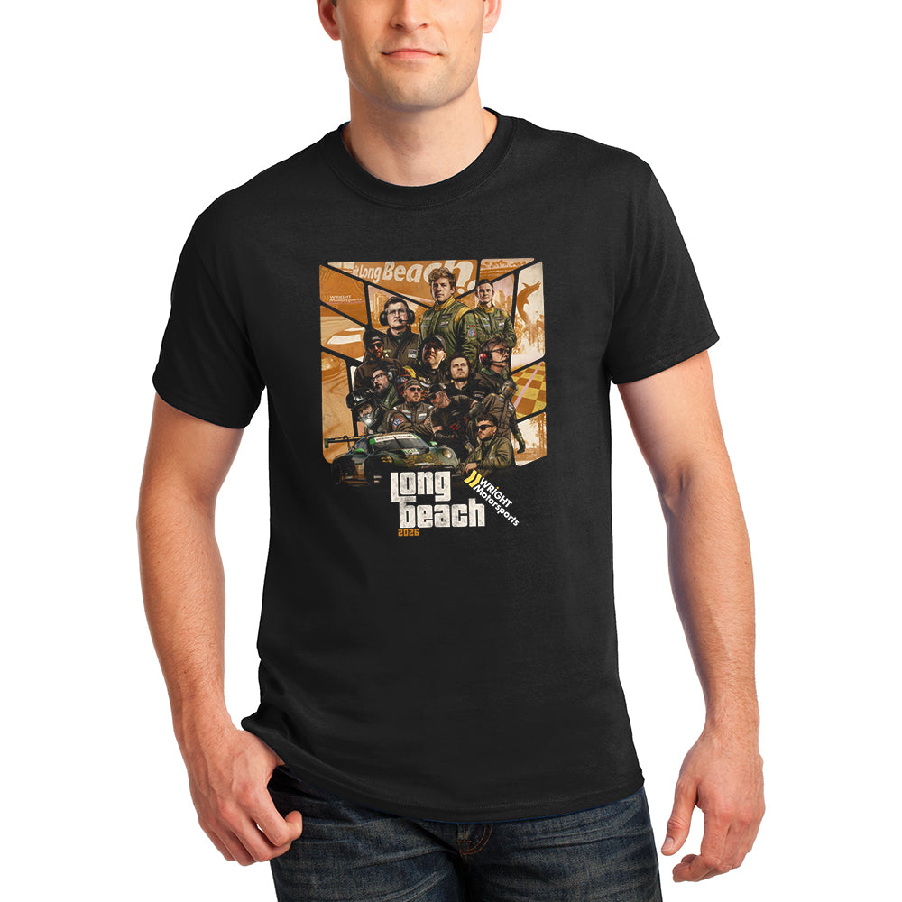 Wright Adelson Long Beach Poster Tee