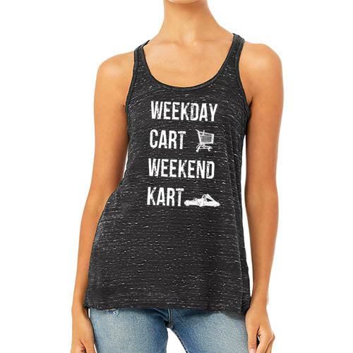 EKN Ladies "Weekend Kart" Flowy Tank