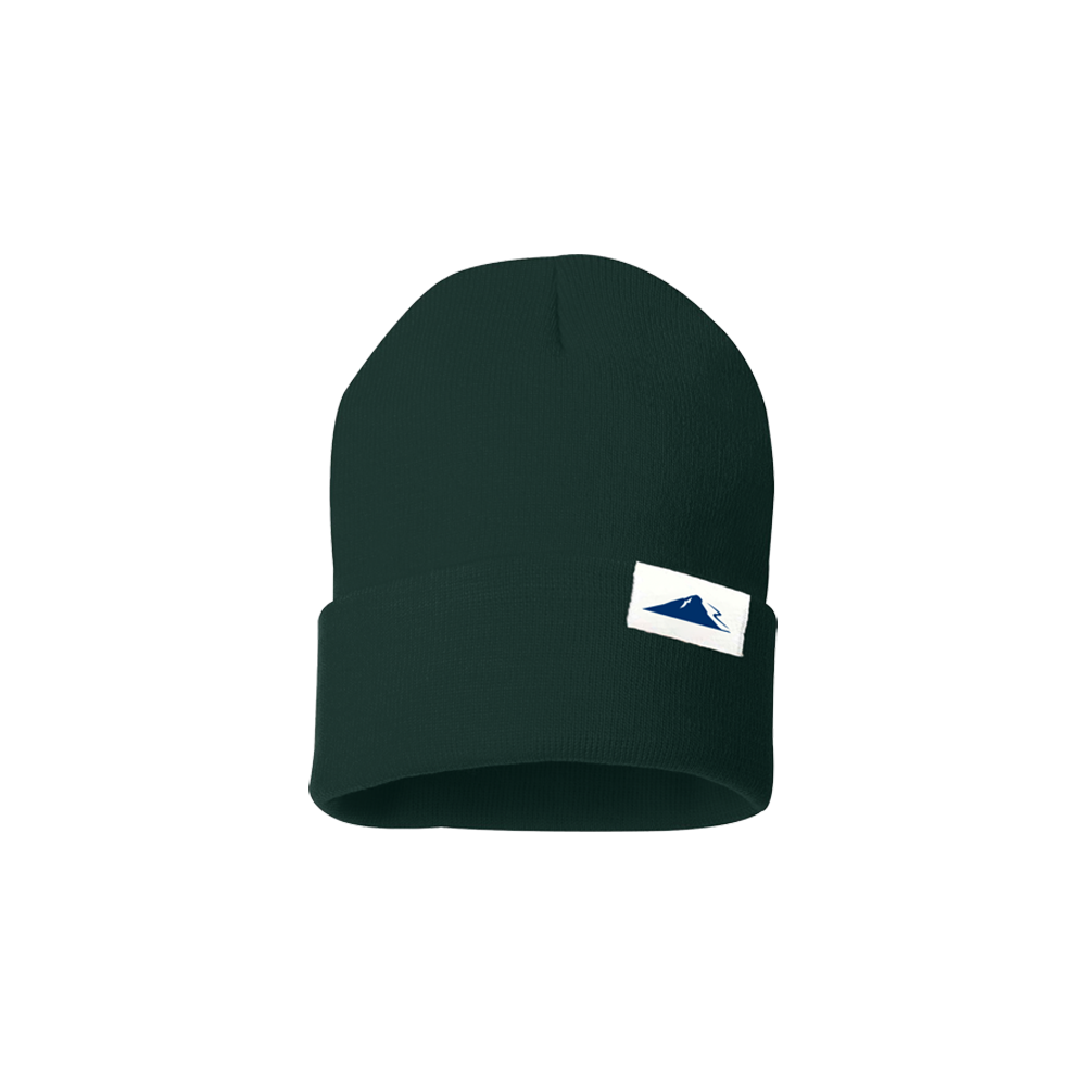 Pikes Peak - Green Patch Beanie