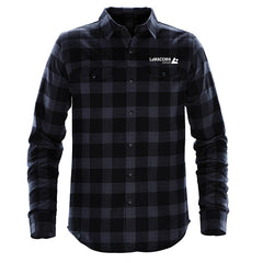 LaMacchia Men's Woven Plaid Snap Front